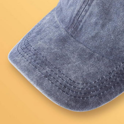 3 Pack Washed Plain Baseball Cap